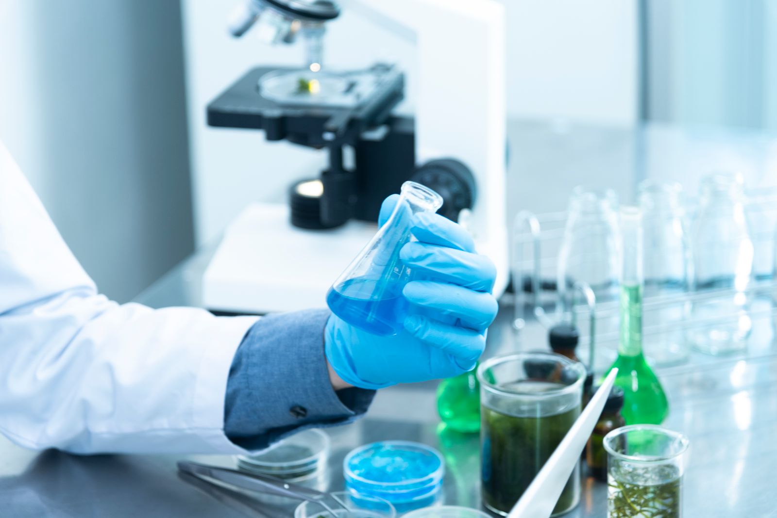 Medical research laboratory